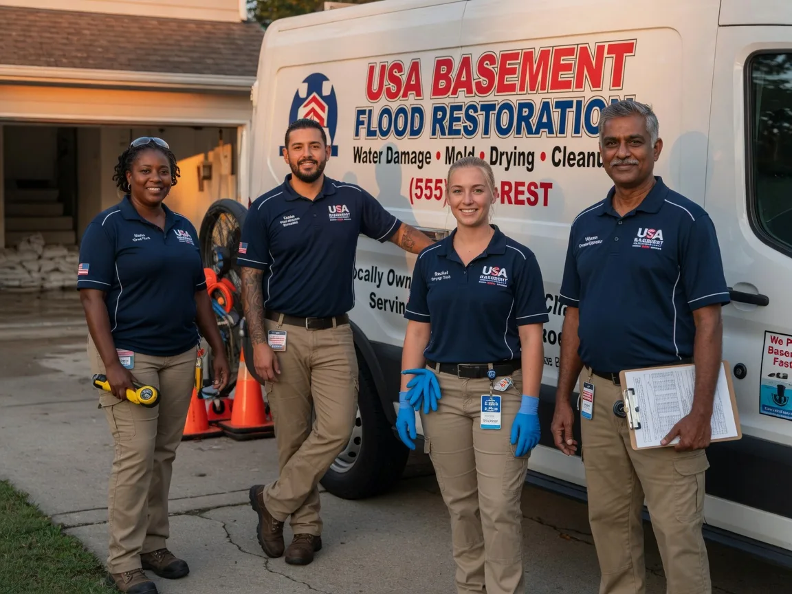 Basement Flood Cleanup company in Sherwood, WI